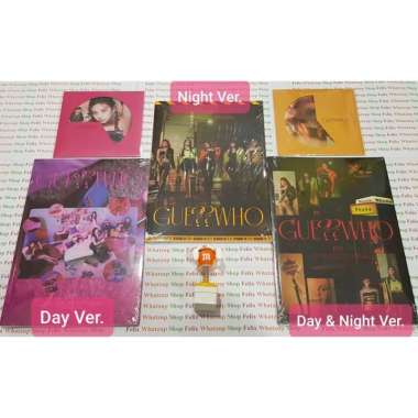 ITZY Guess Who [4th Mini Album] Official Album SEALED DAY, ALBUM