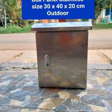 Box Panel / Panel Box Listrik Stainless Outdoor size 30 x 40 x 20 cm