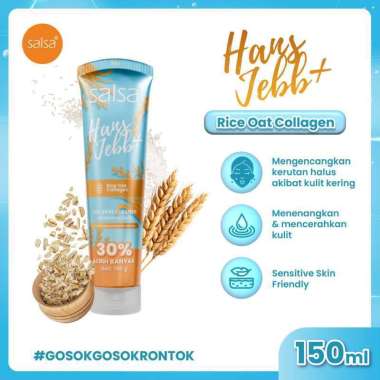 (Murah) SALSA Hans Jebb+ Peeling Gel HJ+ Rice OatCollagen