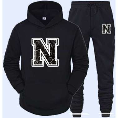 Heracle hoodie joger stelan outwear one set setelan jaket joger pria kualitas premium sablon Abjad A