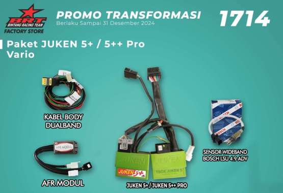 PAKET AFR ECU BRT JUKEN 5 5++ PLUS PRO SONIC SUPRA GTR