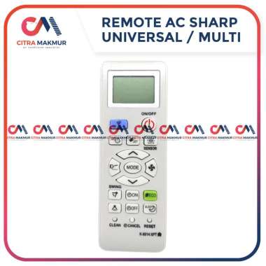 Remot AC Sharp Multi Semua Tipe Universal K 8014 Ion Eco Jet Inverter Standard