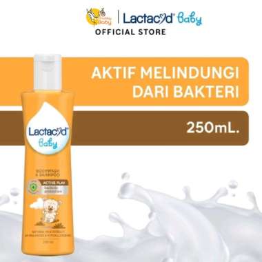 Lactacyd Baby Active Play 2in1 Body Wash And Hair Shampoo 250ml