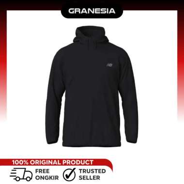 New Balance New Balance Woven Full Zip Men's Jacket MJ41018BK|Jaket Olahraga Pria S