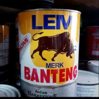 Lem Aibon / Lem HPL / Lem Kuning Merk Banteng isi 500gr