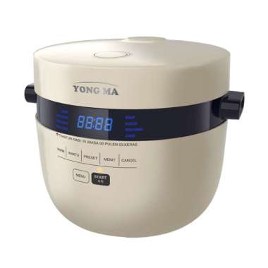 YONG MA SMC 8067 Low Carbo Rice Cooker Magic com Rendah Gula Karbohidrat 2 Liter YongMa SMC8067