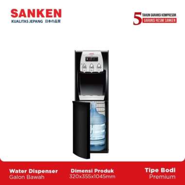 Sanken Water Dispenser Buttom Loading HWD-C505