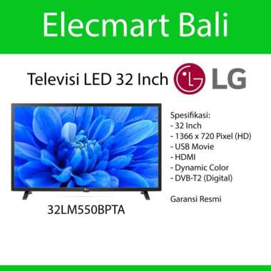 Televisi TV LED 32 Inch LG Digital USB Movie 32LM550BPTA 32LM550