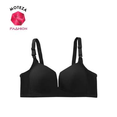 Tally 2131 BH Bra Wanita | Tanpa Kawat | Busa Tipis | Cup C Kait 3 | Size 36-42 Hitam 36