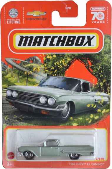 Matchbox / Match Box 1960 Chevy El Camino, Silver
