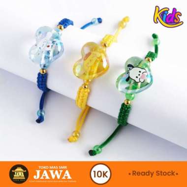 Gelang Tali Emas SanLove Kadar 10 Karat Toko Mas Jawa TALI HIJAU