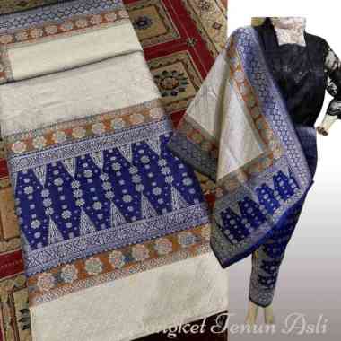 Songket PaSH - Songket Palembang Motif Limar Kandang Tenun Asli - 013 V.2
