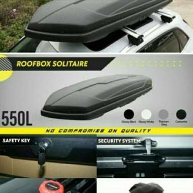 Roof Box / Roofbox Solitaire Otorack 550L Otoproject dikirim