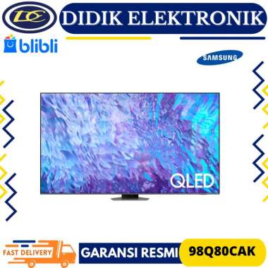 Tv SAMSUNG 98Q80CAK 98 Inch Qled 4K Smart Tv