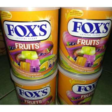 Permen foxs kaleng