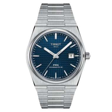 Original 100%!! TISSOT PRX POWERMATIC 80 BLUE Dial T137.407.11.041.00 Jam Tangan Pria Swiss Made gar