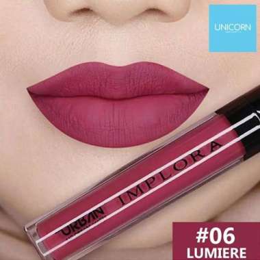 Implora Urban Lip Cream Matte / Lipstik Implora 06