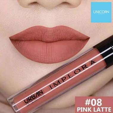 Implora Urban Lip Cream Matte / Lipstik Implora 08