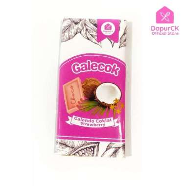 Galecok Galendo Coklat Oleh oleh khas Ciamis by DapurCK Strawberry