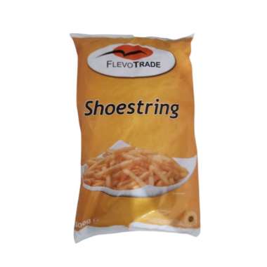 FLEVOTRADE Kentang Shoestring / Kentang Goreng Crinkle 1 Kg Shoestring