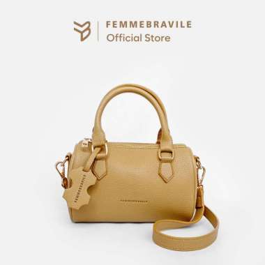 Femmebravile Sling Bag Tas Selempang Wanita Fashion Women Shoulder bag Tiffany Bag Mocca