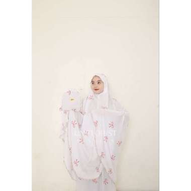 mukena rayon coquette Putih
