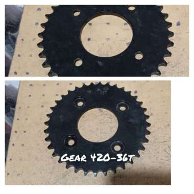 gear belakang karisma 36t