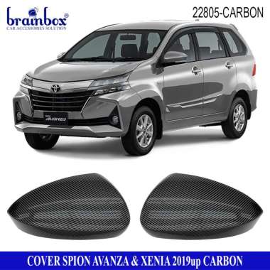 Cover Spion Carbon Toyota Avanza dan Daihatsu Xenia 2019+ Tutup Spion Samping