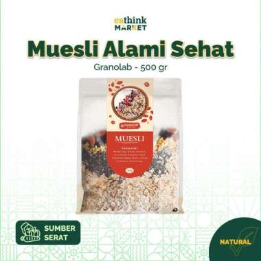 Muesli Sereal Sarapan Fruit & Seeds - Granolab Muesli 500g