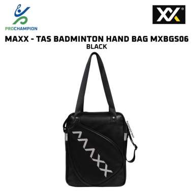New ! Tas Badminton MAXX Hand Bag MXBGS 06 Maxx MXBGS06 Black