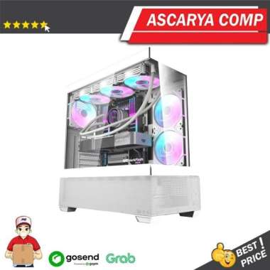 darkFlash DS900 Air ATX PC Case Putih