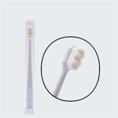 Sikat Gigi Lembut Dewasa / Sikat Gigi Nano Micro / Extra Soft Tooth Brush PUTIH