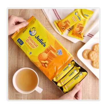 Julies Julie's Peanut Butter 180 gr Biskuit Kacang