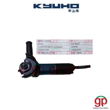 KYUHO K7 MESIN GERINDA TANGAN 4" K 7 ANGLE GRINDER