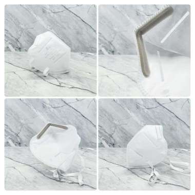 HWLB MASKER KN95 HIJAB DISPOSABLE PUTIH 1PCS headloop muslim jilbab KN95 HIJAB WEINI 1PC