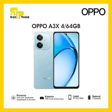 Oppo A3x ram 4/64Gb Garansi Resmi