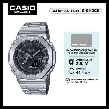 G-Shock Jam Tangan Pria GM-B2100D-1ADR Analog Water Resistance Silver