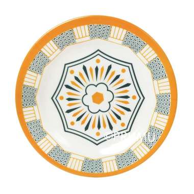 PRUMU Piring Melamin 8 inch - Piring Aesthetic - Piring Ceper - Piring Saji - Piring Cantik - P2808 