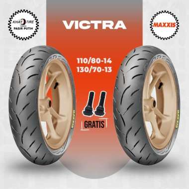 Sepasang Ban HONDA ADV // MAXXIS VICTRA 110/80-14 & 130/70-13 Tubeless