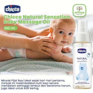 Baby Oil - Chicco Natural Sensation Baby Massage Oil