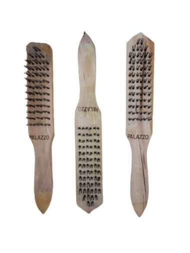 Sikat Kawat Besi Palazzo 6 Baris - Sikat Besi Kasar - 1 pcs