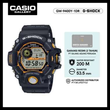 G-Shock Rangeman Jam Tangan Pria Original GW-9400Y-1DR Analog Digital