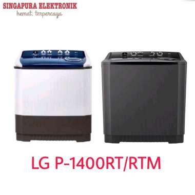 LG Mesin Cuci 2 Tabung 14kg P-1400RT/RTM