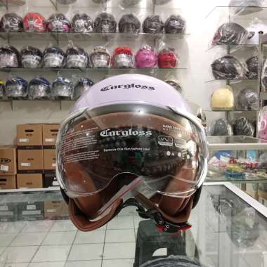 HELM CARGLOSS HIJAB UNGU ORIGINAL