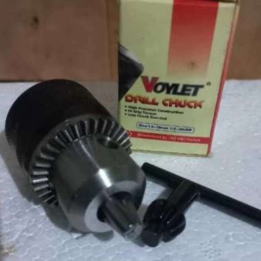 VOYLET Kepala Bor 10mm As 1/2" Voylet Drill Chuck 10 mm As 1/2 inch Voylet