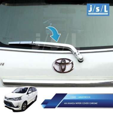 Cover Wiper Belakang Chrome Grand Avanza