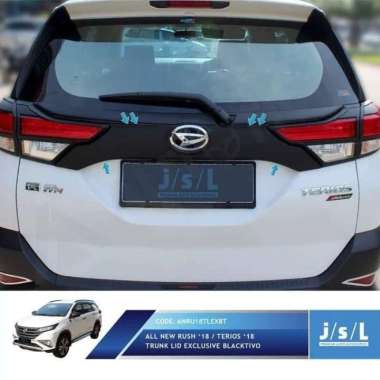 Trunklid / list pintu Belakang hitam blacktivo jsl all new rush 2018