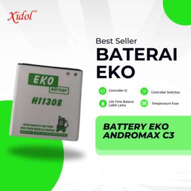 BATERAI EKO untuk ANDROMAX C3 - BERGARANSI