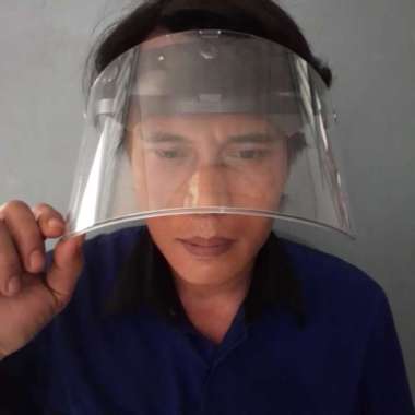 helm pelindung wajah helm medis apd