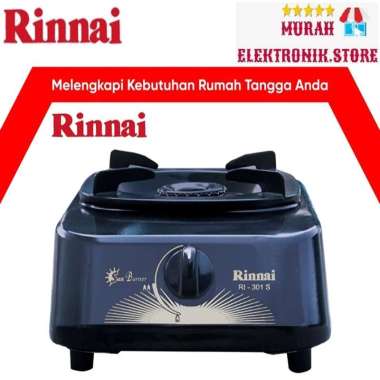 Rinnai Kompor Gas RI 301S Kompor 1 tungku RI-301S RI-301S